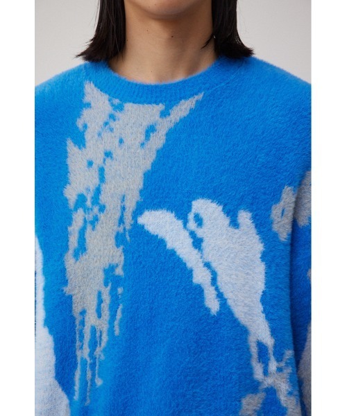 AZUL BY MOUSSY（アズールバイマウジー） セーター ニット 総柄