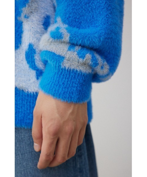 AZUL BY MOUSSY（アズールバイマウジー） セーター ニット 総柄