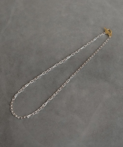 ISOLATION / アイソレーション】silver925 Oval Chain Necklace