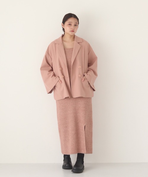 muguet（ミュゲ）の「side slit tailor jacket（テーラード