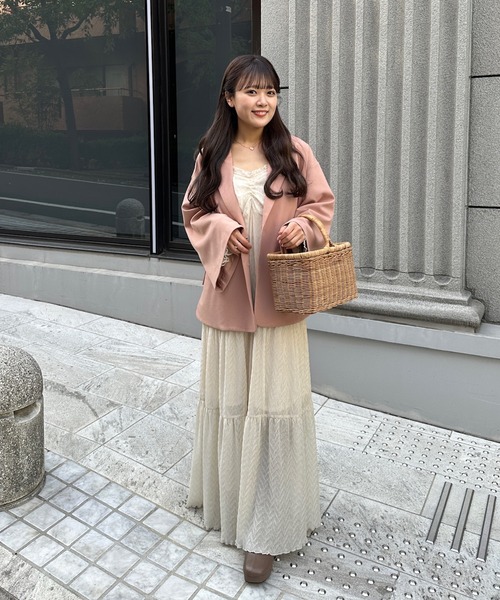 muguet（ミュゲ）の「side slit tailor jacket（テーラード