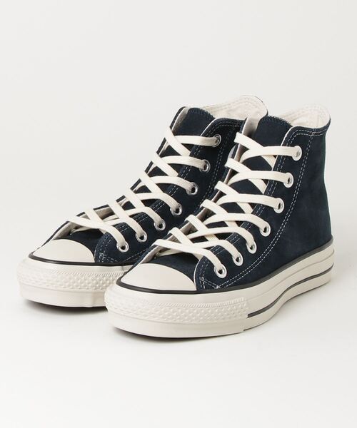 国内配送 CONVERSE SUEDE ALL STAR J HI NAVY BLUE Converse Suede All Star J HI Navy Blue Made in Japan