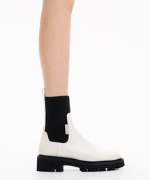 関税込◆STELLA McCARTNEY チェルシーブーツ ニット ロゴ入り 関税込◇STELLA McCARTNEY チェルシーブーツ ニット ロゴ入り
