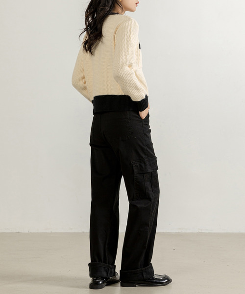 DAY CLOSET カーゴパンツ 「吸湿発熱/裏起毛/大きいサイズ有」冬に