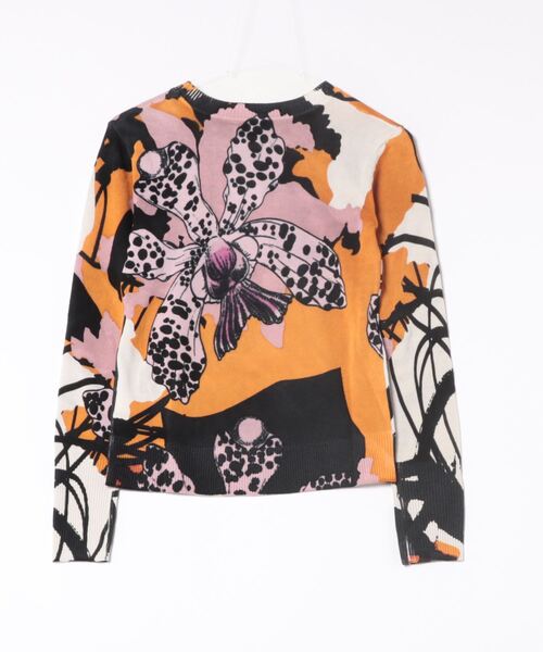 M. Christian Lacroix 蘭モチーフ セーター Desigual ニット セーター M. Christian Lacroix 蘭モチーフ