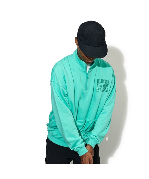 CHARI&CO（チャリアンドコー） スウェット メンズ VENTILATED HI NECK