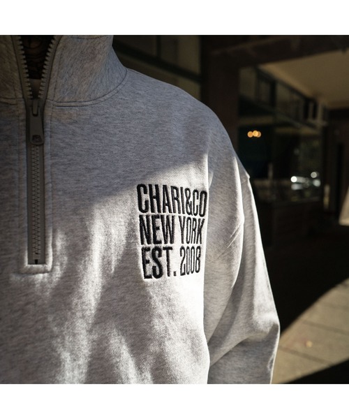 CHARI&CO（チャリアンドコー） スウェット メンズ VENTILATED HI NECK