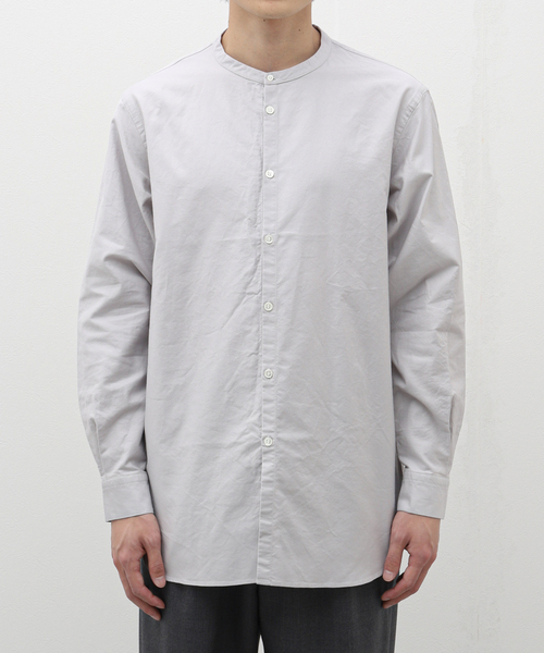 シャツ ブラウス 「:colon / コロン」CSH-5 CTN Oxford HenleyNeck SH 