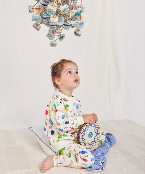 BOBO CHOSES（ボボショーズ） トレーナー Baby Funny Insects all over