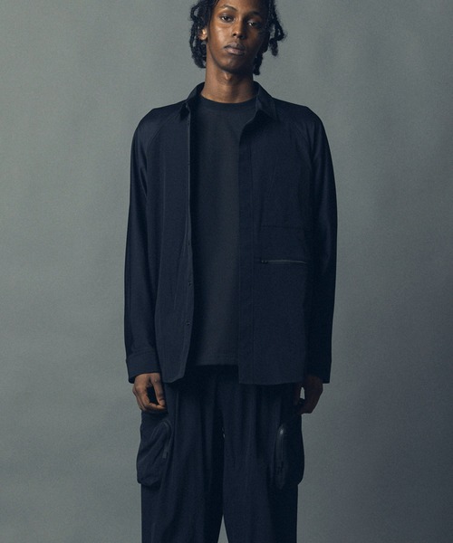 メゾンスペシャル　ジップ　サイズ01 MAISON SPECIAL（メゾンスペシャル）の「See-through Side Zip