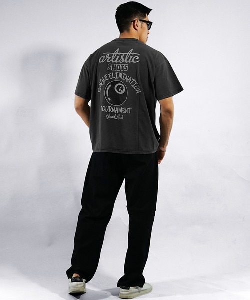 joker（ジョーカー） tシャツ ルーズシルエット ピグメント加工半袖T