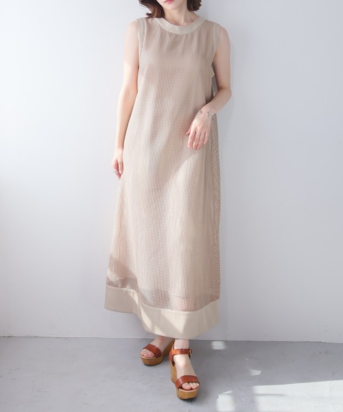 LADYMADE（レディメイド） ワンピース レースアップメッシュワンピース