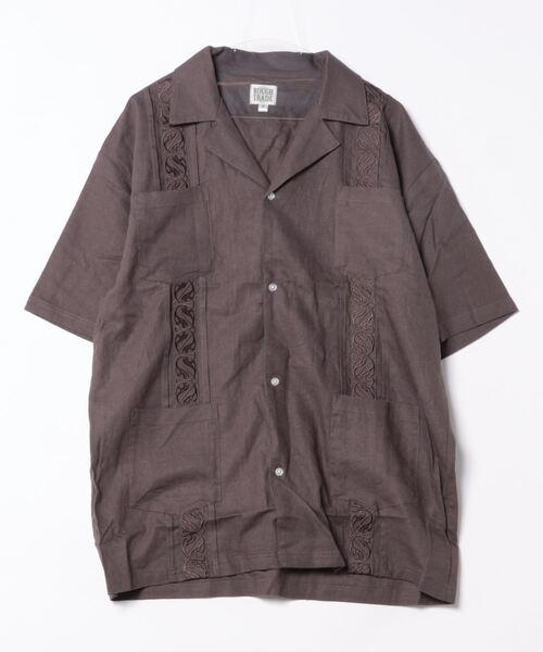 [Butter] レーヨン 半袖シャツ 楽天市場】総柄シャツ / 公式 CUBE SUGAR 綿 レーヨン ボイル 総
