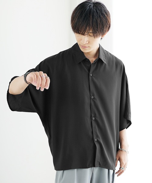 MinoriTY（マイノリティ） シャツ 半袖 「MinoriTY」さらさらとろみ 