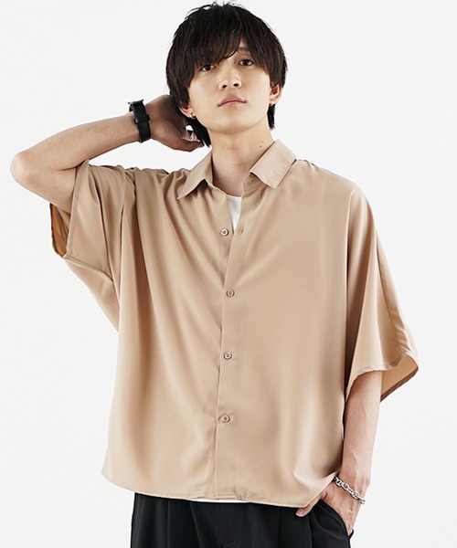 MinoriTY（マイノリティ） シャツ 半袖 「MinoriTY」さらさらとろみ 