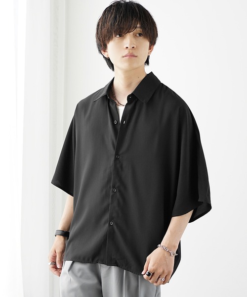 MinoriTY（マイノリティ） シャツ 半袖 「MinoriTY」さらさらとろみ