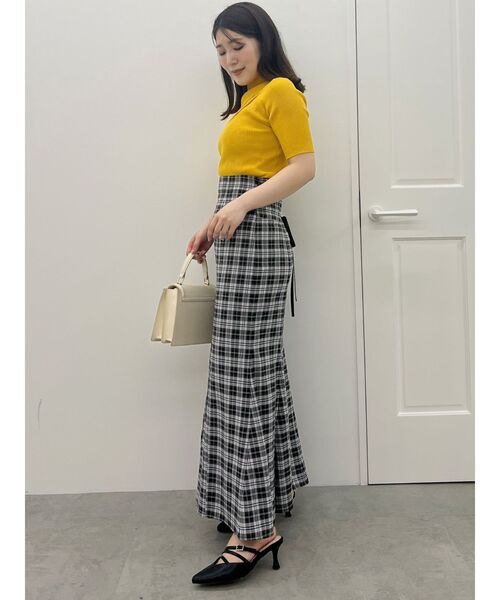 MERCURYDUO ニット セーター ショルダースリットナロー