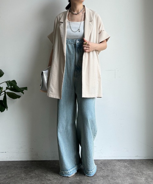 DouDou ジャケット テーラードジャケット 「WEB限定」ビッグ