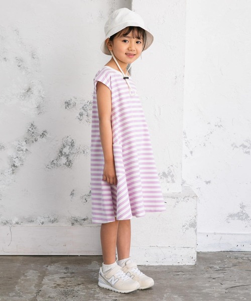 希少　DressCamp　ドレスキャンプ　ボーダー　ミニワンピン　チュニック XS-Lサイズあり【SETTAN/セッタン】チェック/ ボートネック