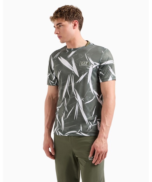 EA7 tシャツ 「エンポリオ アルマーニ EA7」Tennis Pro クルー
