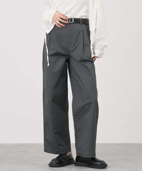 1chaku.（イッチャク） マルチサイズ チノパン ツータックワイド