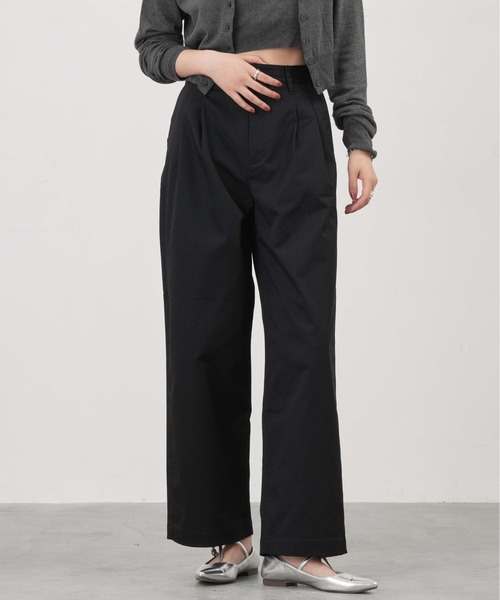 1chaku.（イッチャク） マルチサイズ チノパン ツータックワイド