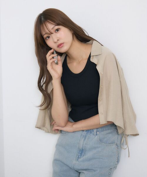 シャーリングトップス シャーリングトップス Shirring tops | CHIDORI