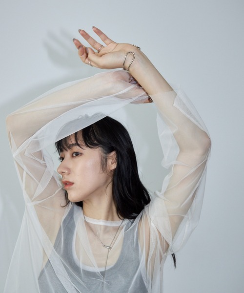 トップス chiepita ビスチェレイヤードトップス｜WOMEN｜250HSM80-218D｜AZUL BY MOUSSY