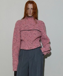 MAISON SPECIAL ニット セーター Nep Yarn Linking Knit Tops