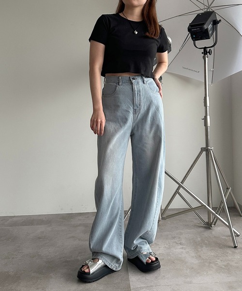 apres jour mignon（アプレジュールミニョン） ジーンズ デニム デニム