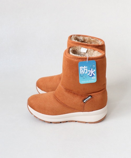 LEGERO オレンジスエードムートンブーツ/サイドゴア4 1/2 ゴアテックス LEGERO オレンジスエードムートンブーツ/サイドゴア4 1/2 ゴアテックス