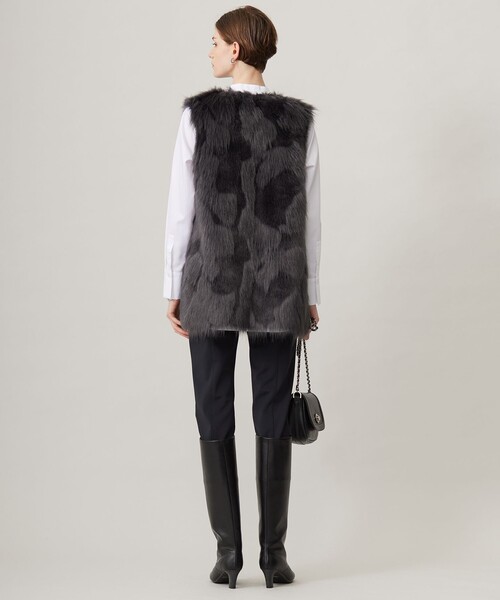 ICB（アイシービー） ベスト ジレ エコフォックスファージレ