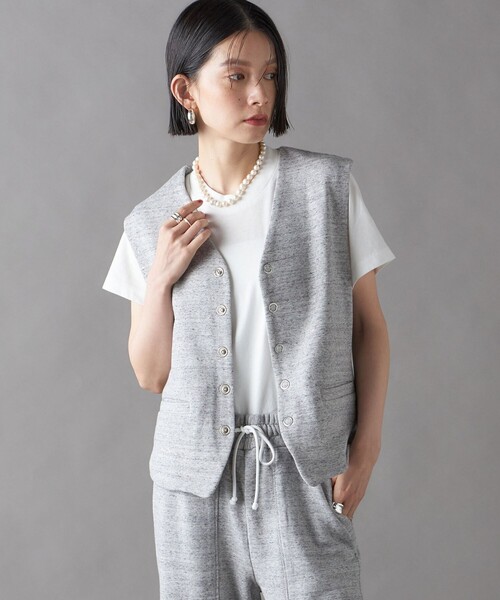 SHIPS（シップス） ベスト ジレ SHIPS NINE CASE:「手洗い可能