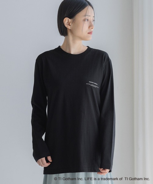 tシャツ LIFE PC PHOTO ロングTシャツ Y レディース A part by tシャツ 「別注」LIFEフォトロンT レディース