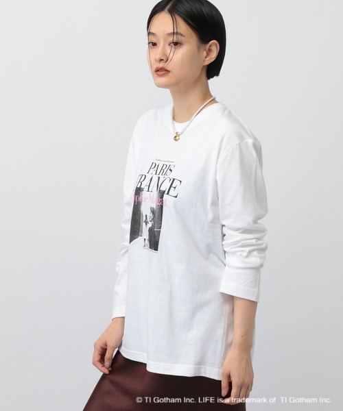 LIFE PICTURE COLLECTION 別注SLTシャツ（ヨコ）美品 Curensology LIFE PICTURE SLTシャツ（ヨコ） ブラック - メルカリ