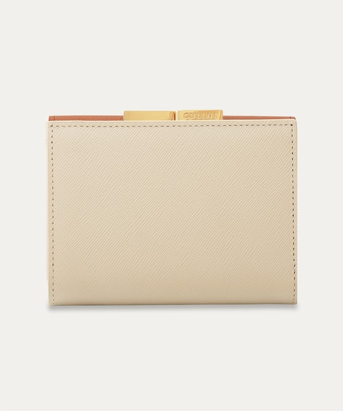 CULLNI 財布 Leather Flap Mini wallet With A Clasp メンズ