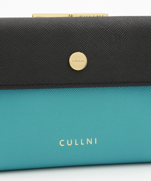 財布 Leather Flap Mini wallet  With A Clasp メンズ レディースの画像