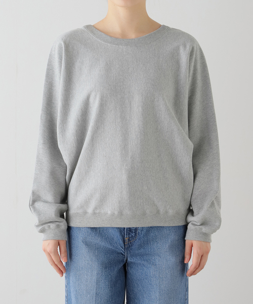 plage バックオープンフェミニンスウェット plage tシャツ 「WEB・有楽町店限定」バックオープンフェミニン