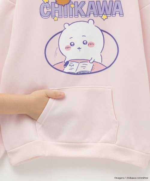 パーカー 「 ちいかわ 」 ちいかわ ハチワレ うさぎ 耳付きプル