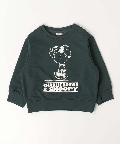 PEANUTS トレーナー ピーナッツ ドライ裏毛スウェットクルーネック