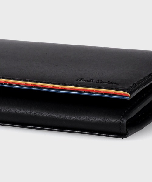 Paul Smith（ポール・スミス） 財布 ストライプカラードエッジ 長財布