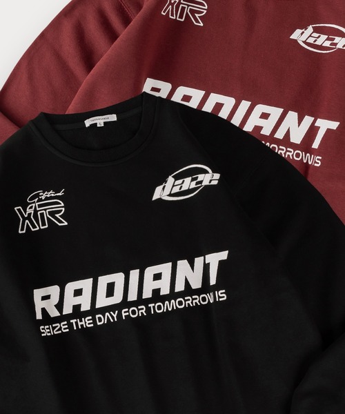 ロングトラックフーズ　BACK ARCH LOGO裏起毛スウェットRED 美品 ロングトラックフーズ BACK ARCH LOGO裏起毛スウェットRED 美品 【公式
