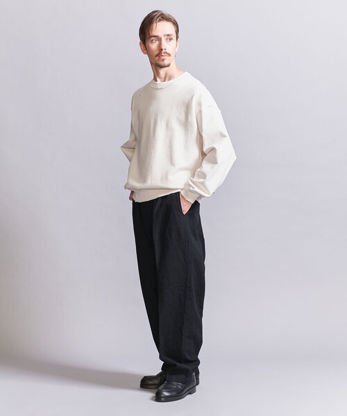 BEAUTY＆YOUTH UNITED ARROWS tシャツ クラッシュ クルーネック