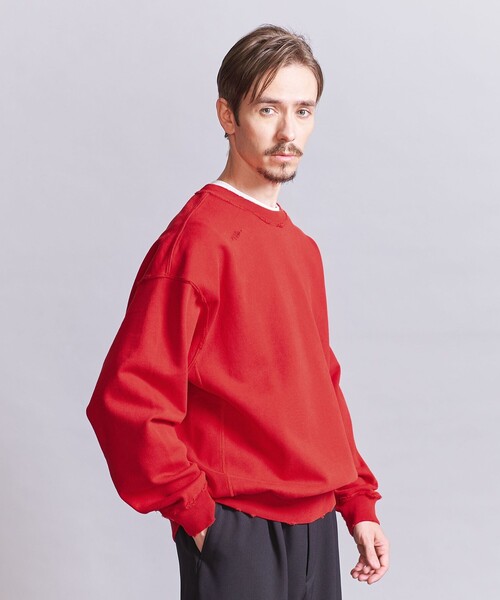 BEAUTY＆YOUTH UNITED ARROWS tシャツ クラッシュ クルーネック