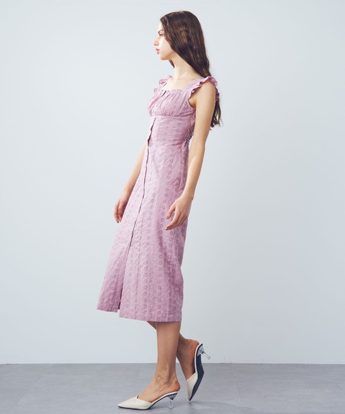 DEICY（デイシー） ワンピース コットンレースタイトワンピース