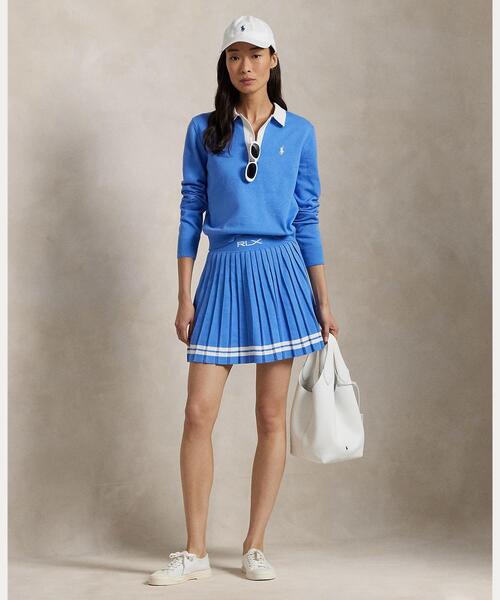 【RLX Ralph Lauren】プリーツ・クリケット・スカート RLX スカート プリーテッド クリケット スコート : ZOZOTOWN