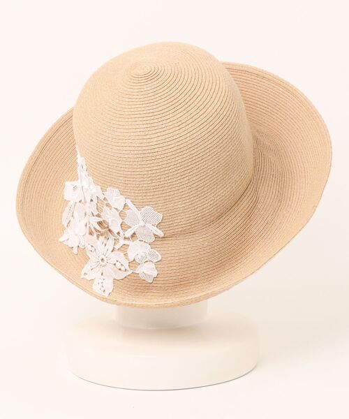 Athena New York フラワーレー スハット　麦わら帽子 Athena New York 帽子 ハット Stephanie-CDO / アシーナ