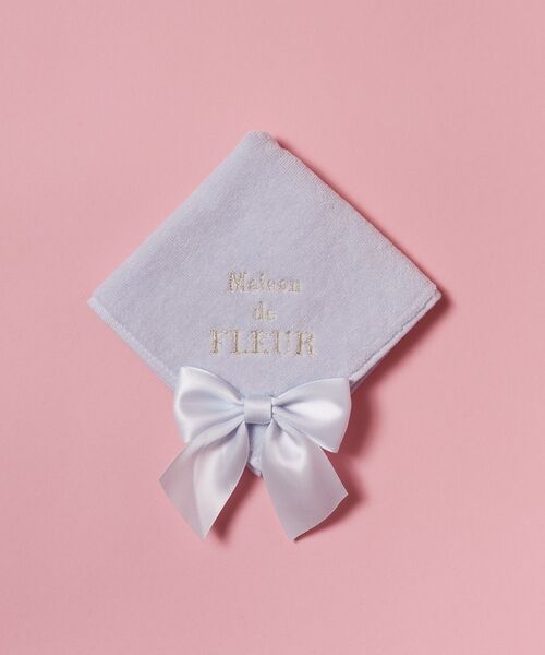 Maison de FLEUR（メゾンドフルール） ハンカチ ビッグリボンタオル