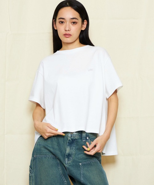 Lee シャツ 半袖 Lee tシャツ Lee/リー フレア半袖Tシャツ レディース : ZOZOTOWN