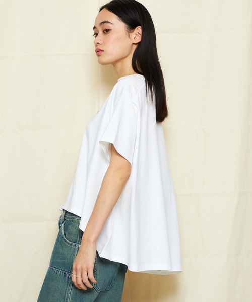 Lee tシャツ Lee/リー フレア半袖Tシャツ レディース : ZOZOTOWN